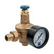 Клапан подпиточный ALGAR-REG 1/2" с манометром,обр.клапаном,фильтром Ру 10, Valtec OR.514.04