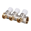 Коллектор распределительный с запорными клапанами 3/4"х 1/2", тип SMB 6851, Stout