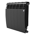 Биметаллический секционный дизайн-радиатор Biliner 500 - Noir Sable, Royal Thermo
